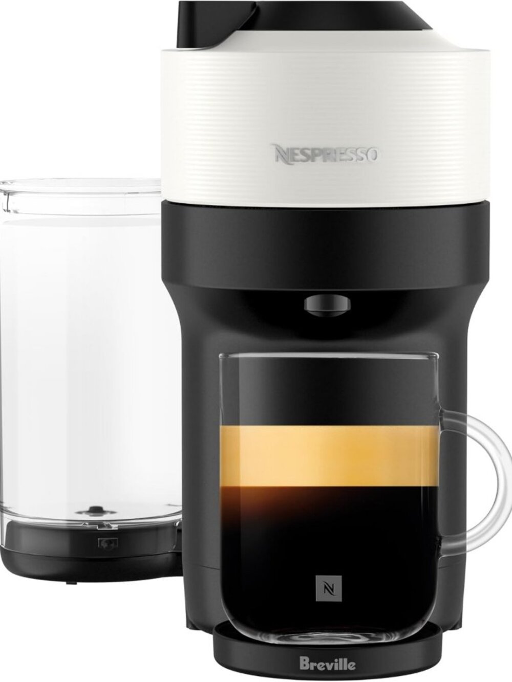 Coffee & Espresso Maker, Nespresso Vertuo Pop+, Coconut White, Compact & Stylish